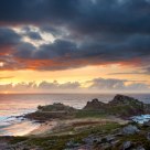 Friedrich visits Castro de Baroña
